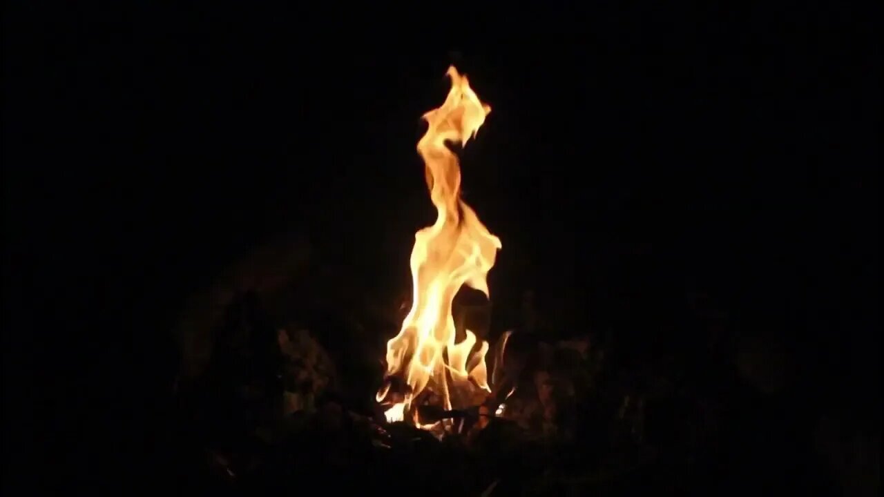 Cracking🔥Campfire 🔥🔥 Relaxing Sound In The Background And Fire Sounds HD1080p