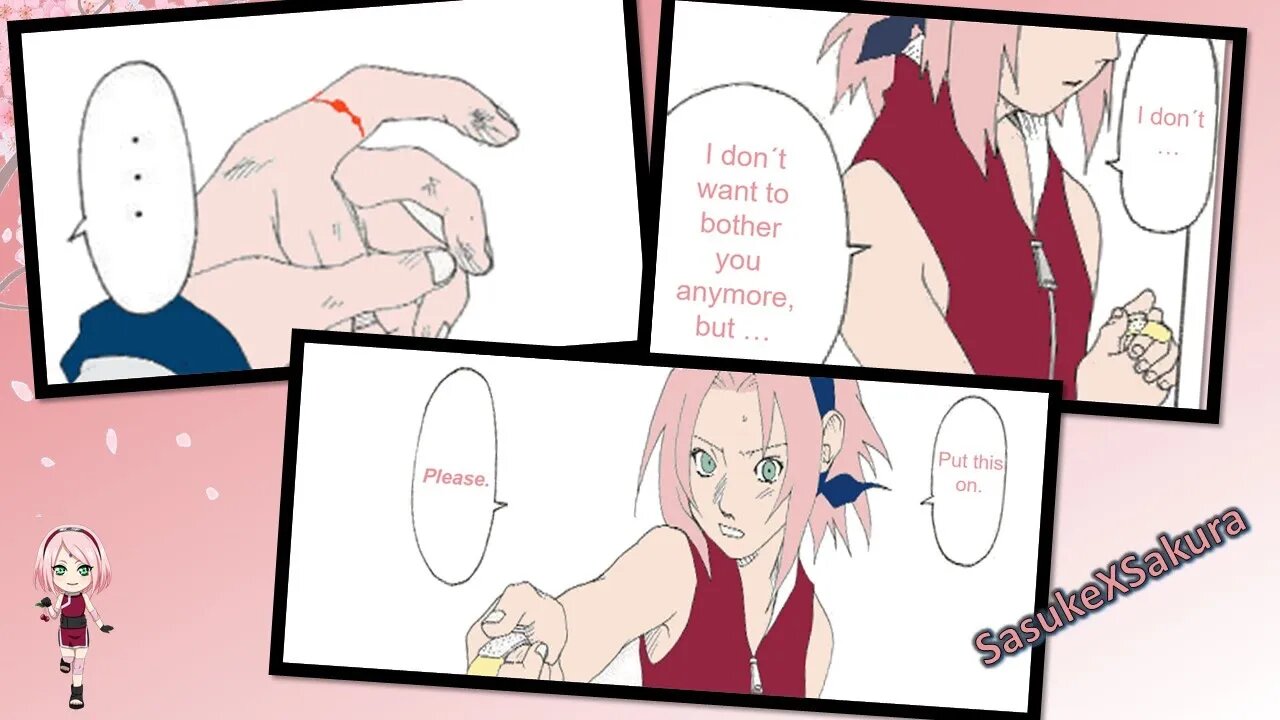 Bandage Part 1 - Sakura and Sasuke [SasuSaku] Doujinshi [English]