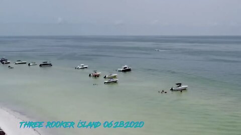 Three Rooker Island Drone View 06.28.2020