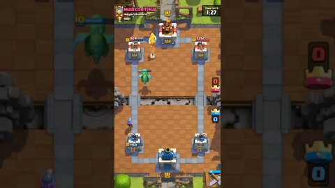 1vs1 Showdown - Ep 4 #shorts Clash Royale