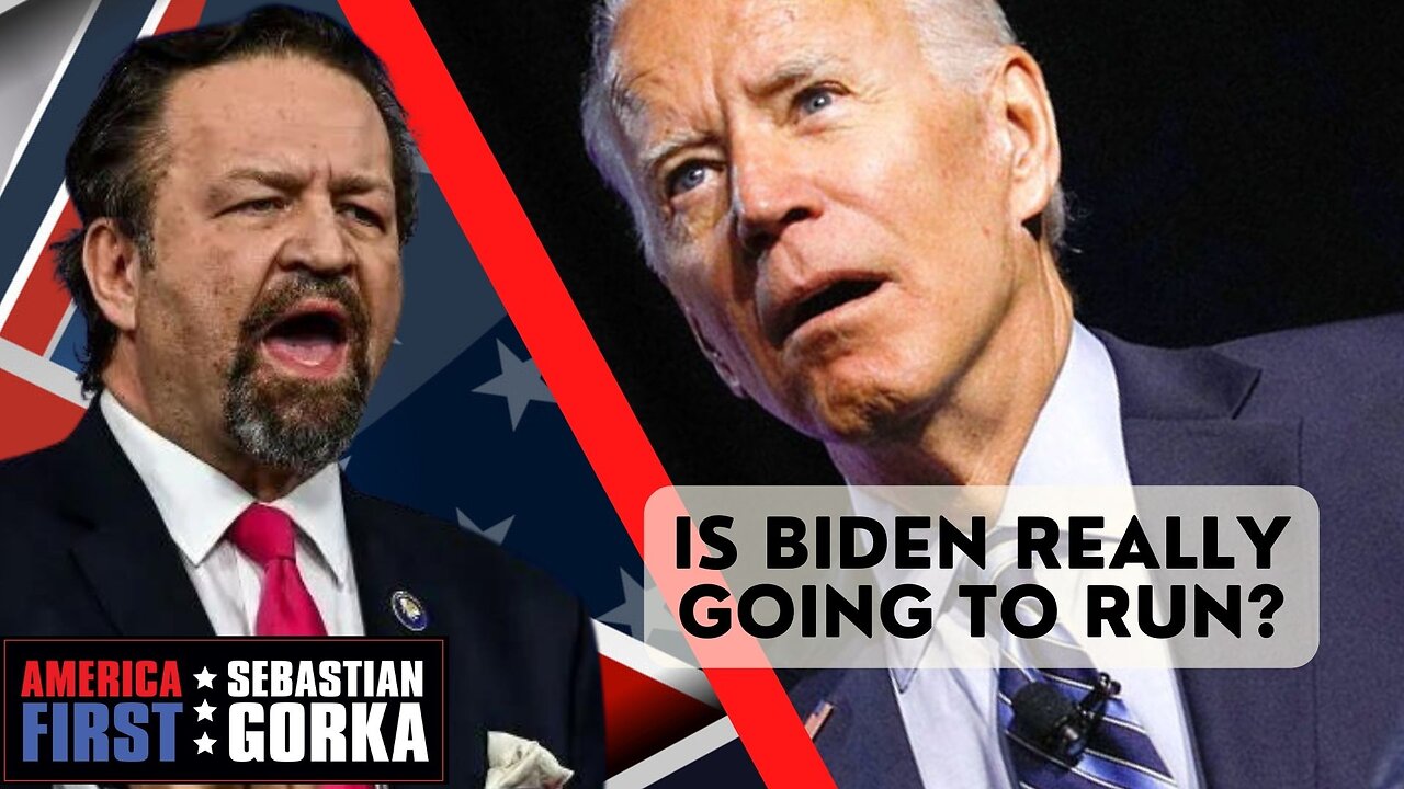 Is Biden really going to run? Boris Epshteyn with Sebastian Gorka on AMERICA First