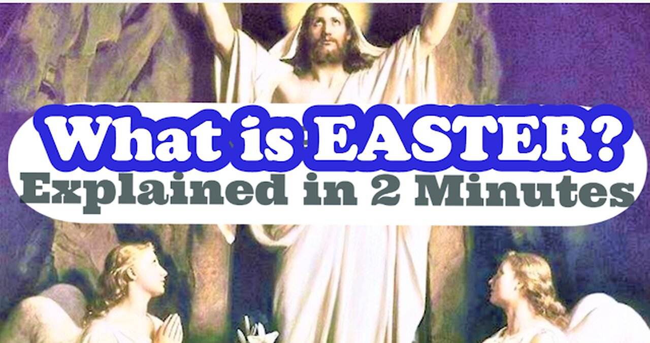 EASTER Explained in 2 Min 🙏Jesus is Risen! 🙏What You Need to Know 🙏Greatest Day in Christianity!