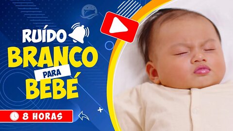 🎧 O RUÍDO BRANCO É O SOM IDEAL PARA USAR NA ROTINA DO SONO DO SEU BEBÉ 🕒 8 HORAS 💤 WHITE NOISE