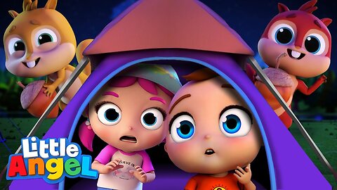 Are We There Yet? Car Song with Mommy And Daddy | Little Angel And Friends Kid Songs