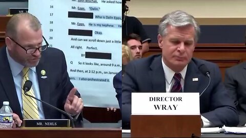 Rep Troy Nehls [Former TX Sheriff] Busts FBI Wray Lying Abt Child Sex Trafficking! [7.12.23]