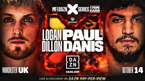 Dillon destroys Logan at DAZN fight hype conference!