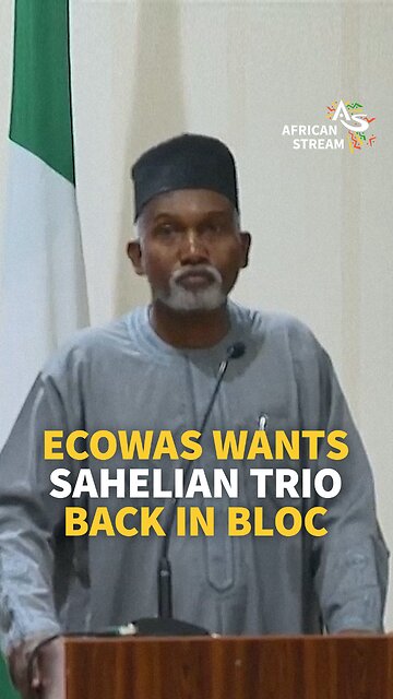 ECOWAS WANTS SAHELIAN TRIO BACK IN BLOC 😂