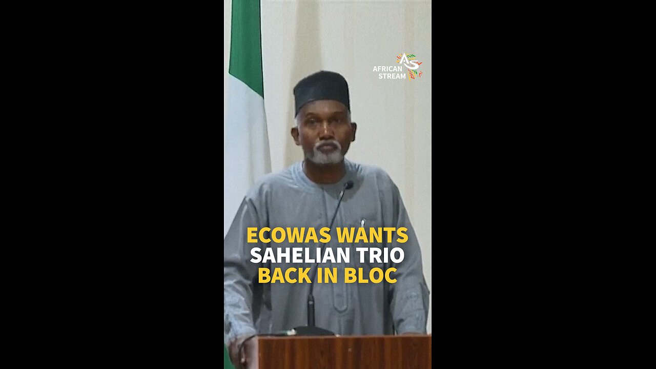 ECOWAS WANTS SAHELIAN TRIO BACK IN BLOC 😂