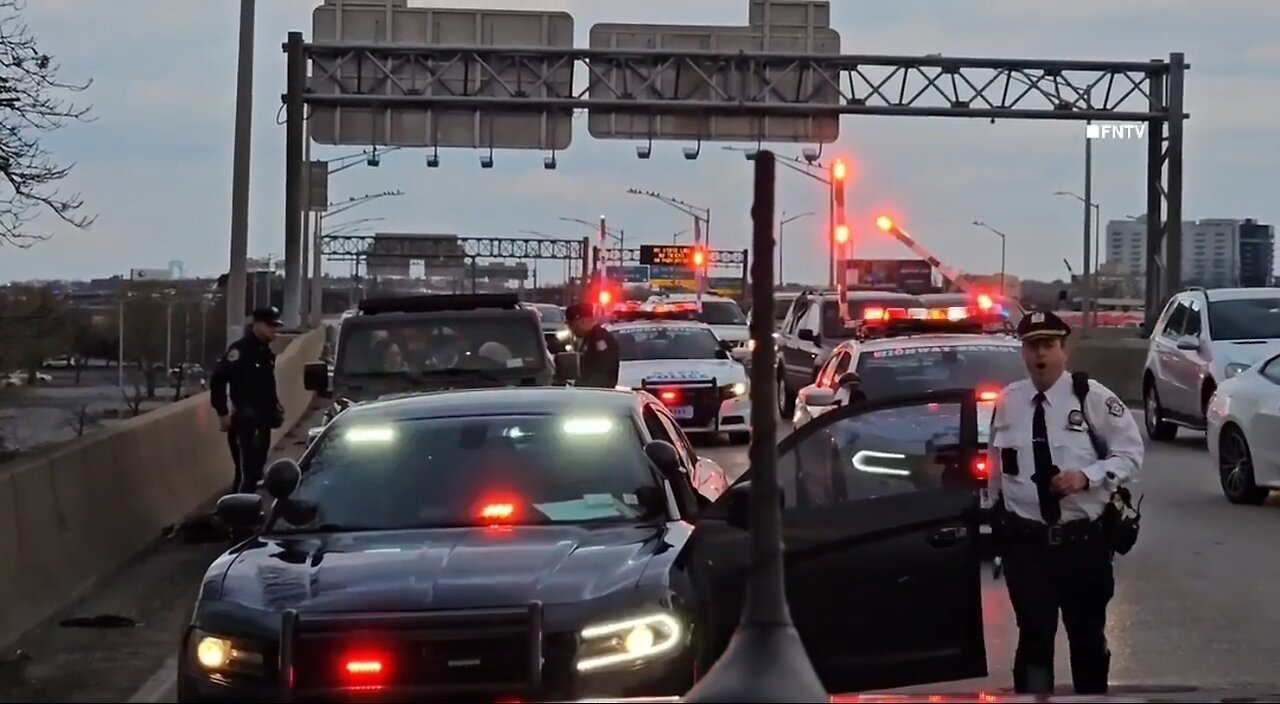 NYPD SHUTS DOWN Pro-Hamas Protesters Trying To Block JFK Entrance