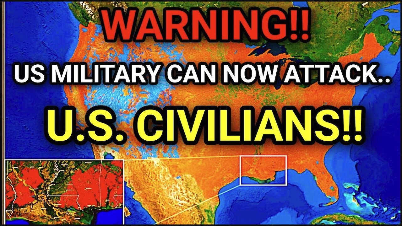 BREAKING! Military Authorized To Target American Citizens!