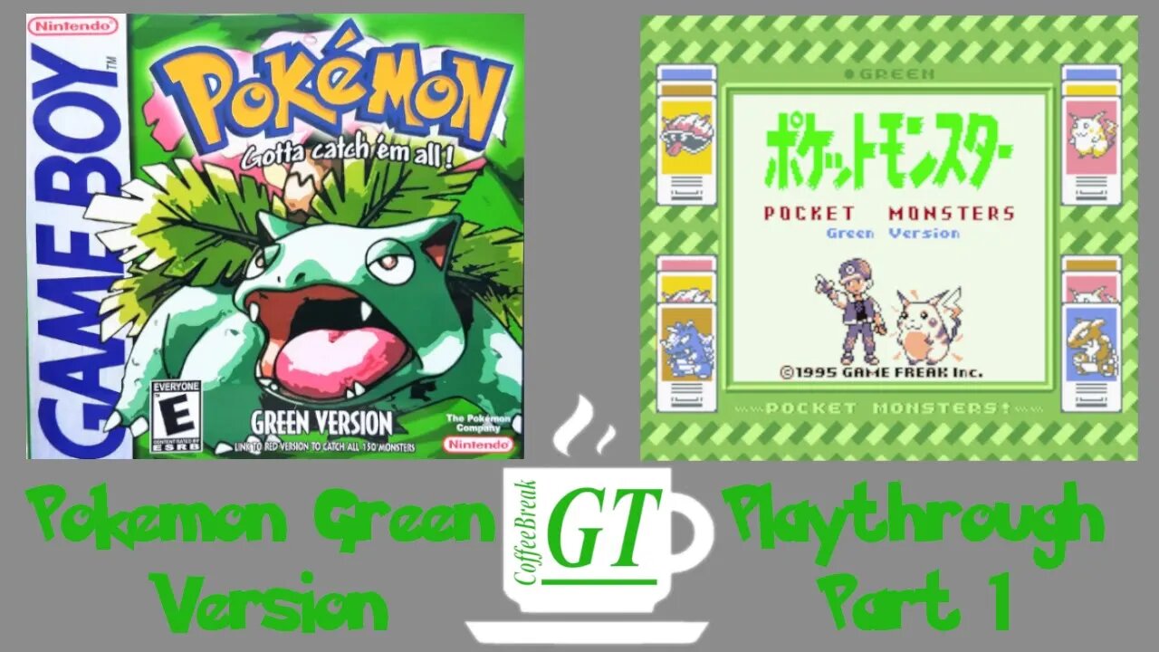 Pokemon Green Version Playthrough Part 1