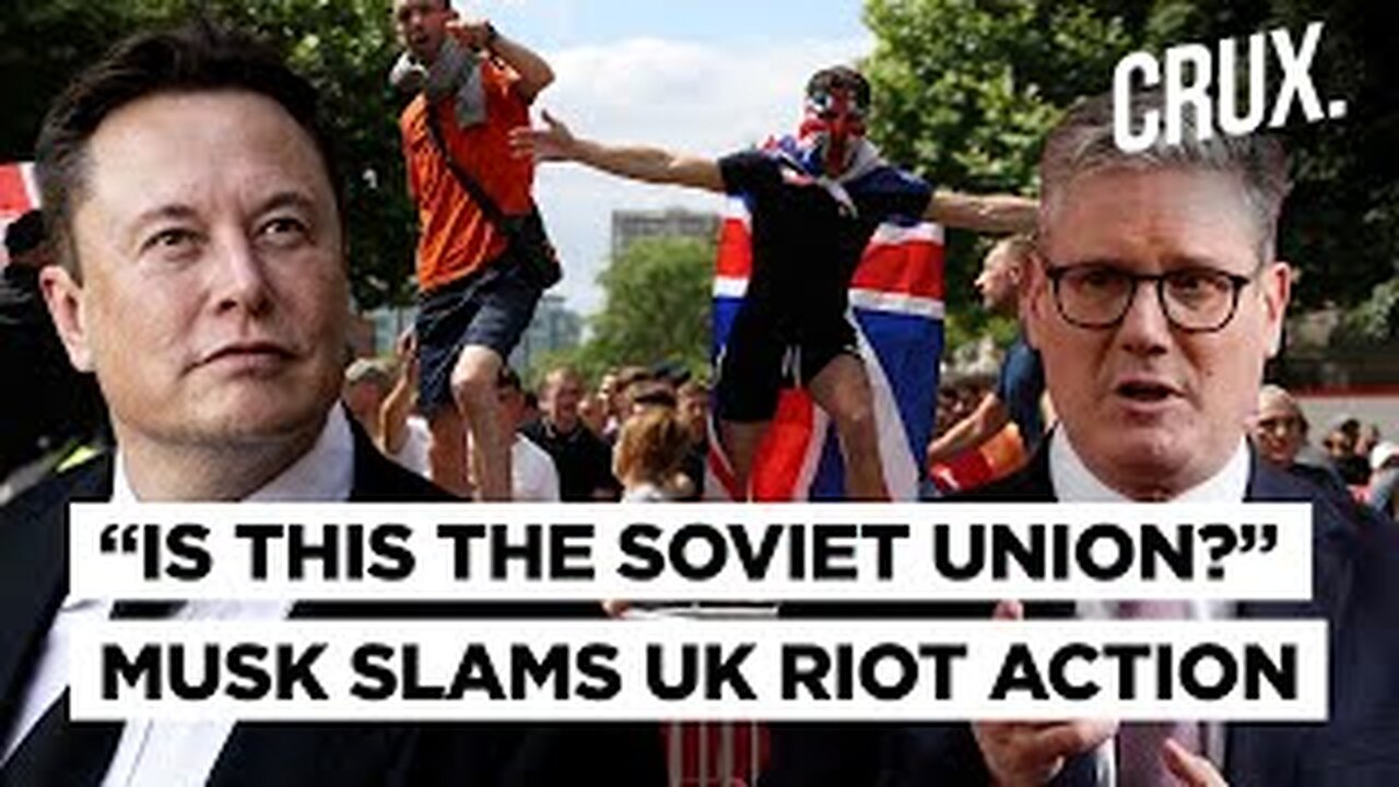 UK Deploys 6000 New Police, Over 500 Prison Cells To Quell Riots, Slams Musk's "Civil War" Comments