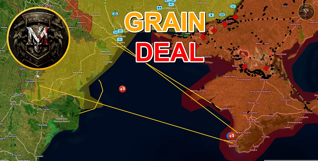 The Grain Deal Is Coming To An End | The Battle Of Staromaiorske. Military Summary For 2023.07.16