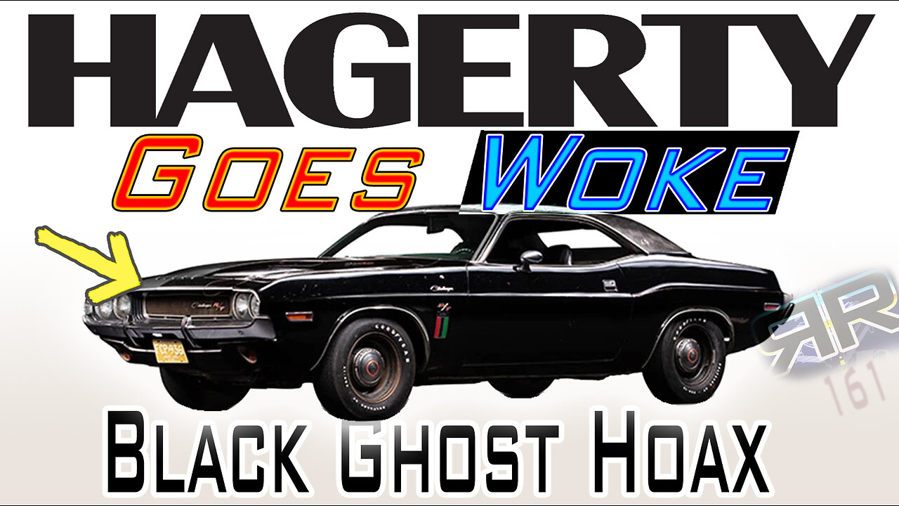 Hagerty Goes Full Woke – The Black Ghost Hoax!