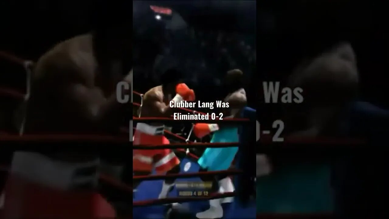 Fight Night Champion New Rocky Series Clubber Lang Was Eliminated, Replay Of KO......