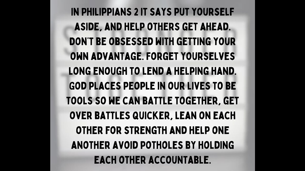 Stronger Together.