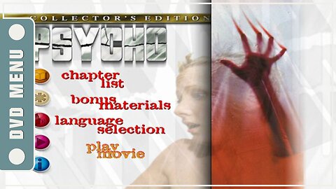 Psycho - DVD Menu