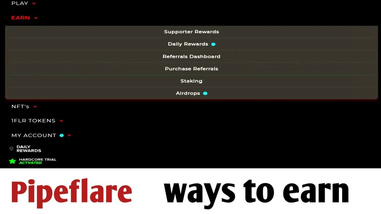 review || pipeflare.io || How to signup and different ways to earn || staking NFT airdrops referral
