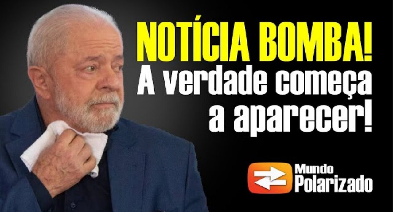 NOTÍCIA BOMBA! A verdade começa a aparecer...