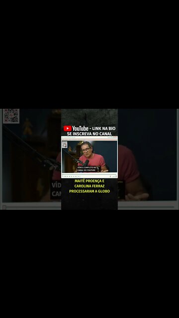 MAITÊ PROENÇA E CAROLINA FERRAZ PROCESSAM A GLOBO #shorts #tvglobo tvglo #redeglobo