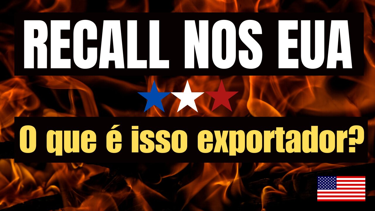 Recall nos EUA. Você sabe o que e isso exportador brasileiro