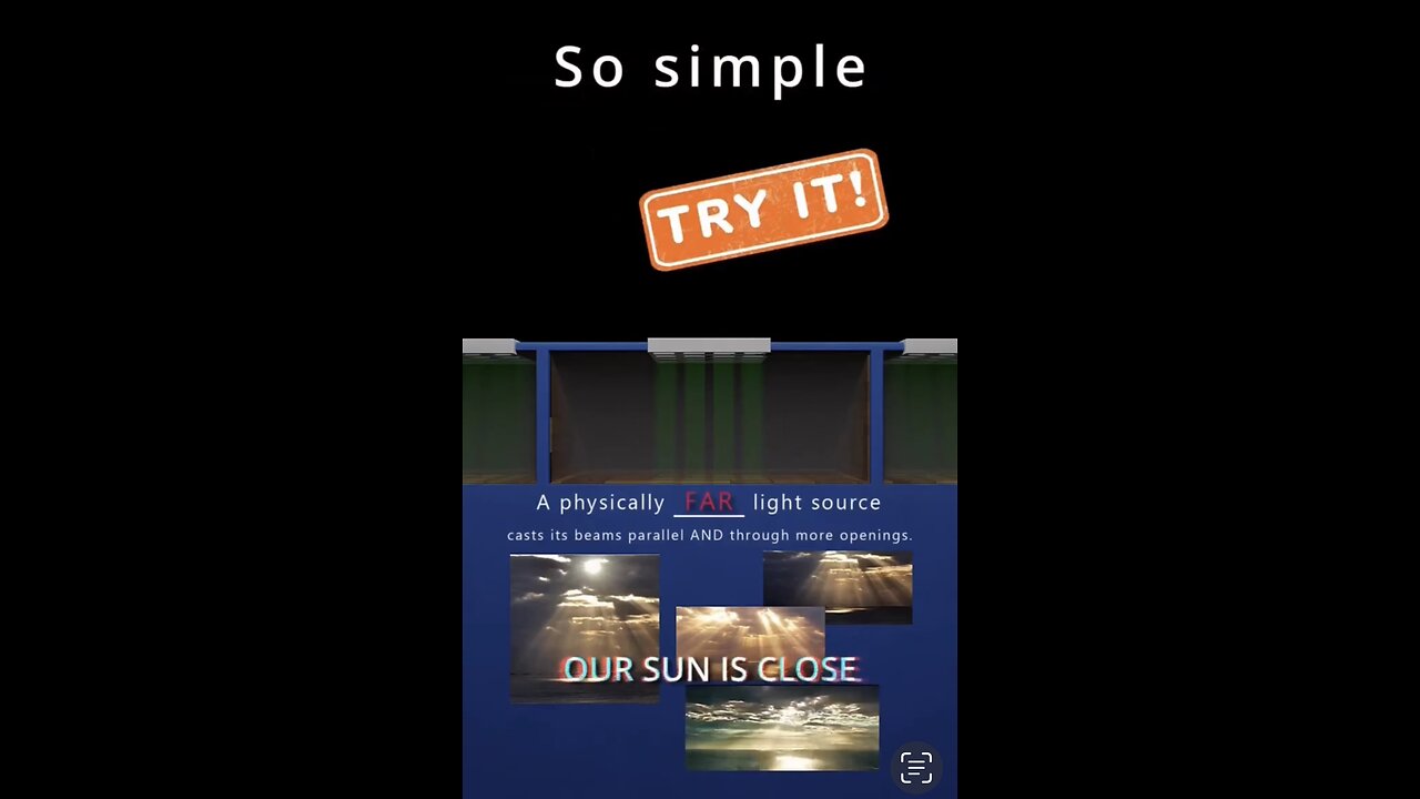 Easy experiment showing Our Sun is Close and Local