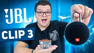 JBL CLIP 3 | A MELHOR PORTÁTIL de 2022? Unboxing e Análise