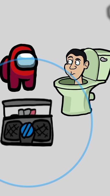 Among us Beet The Skibidi Toilet #shorts #amongus #skibiditoilet #whattowatch #foryou #foryoupage