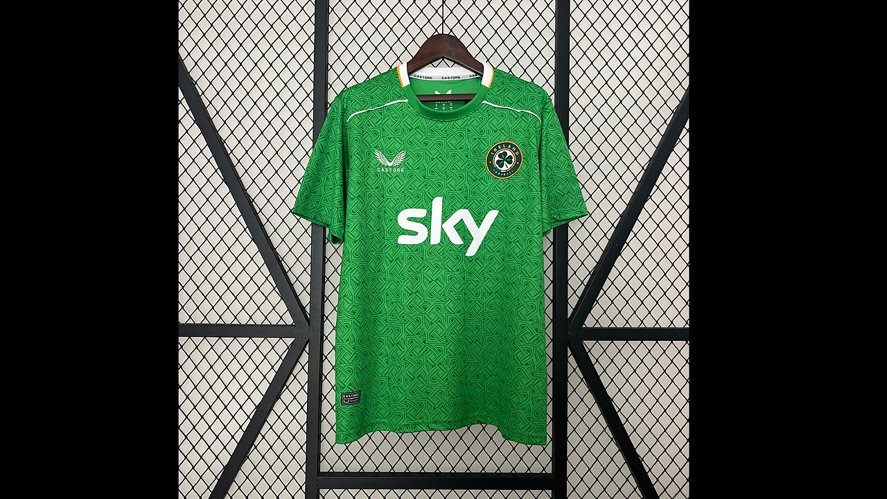 👉🏻⚽️2024 Ireland Home Adult Jersey