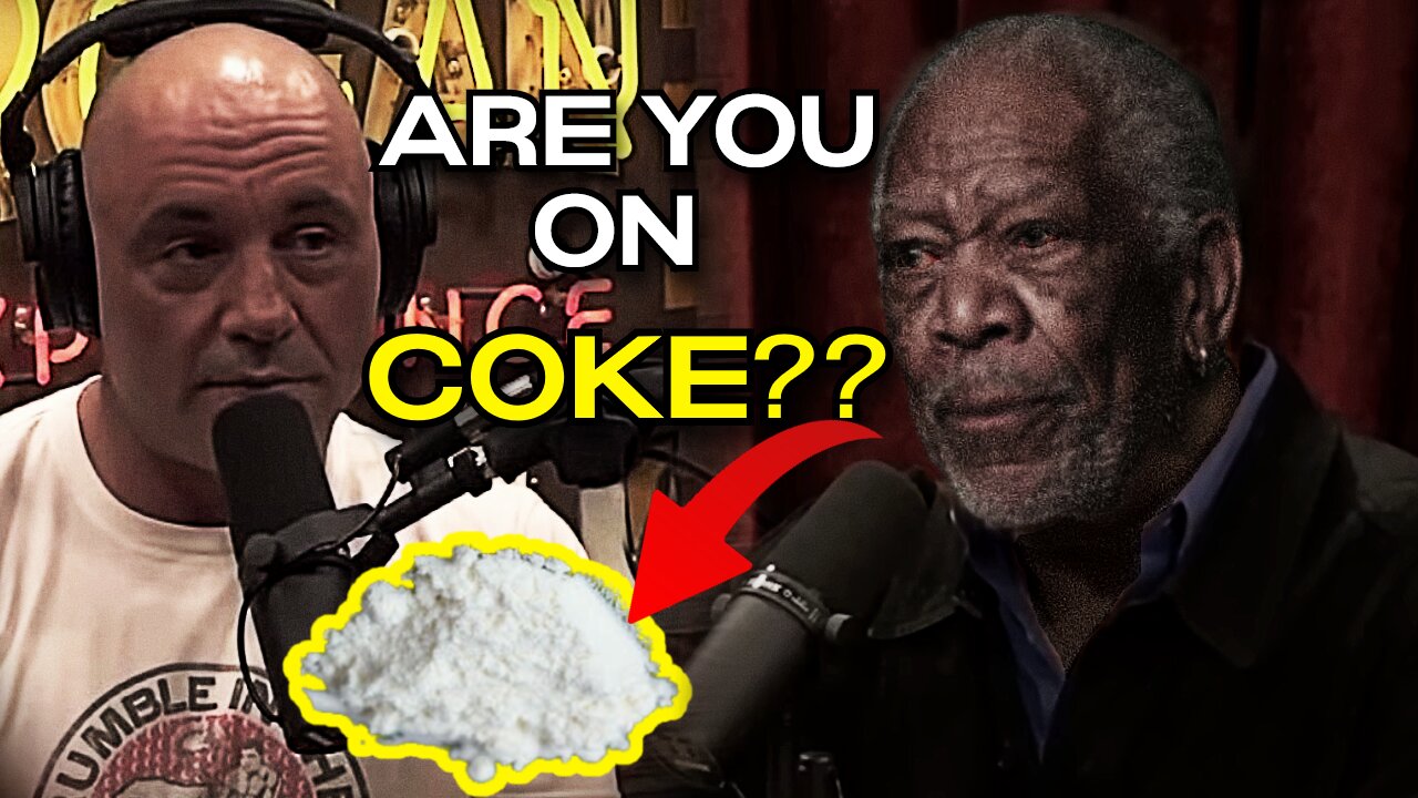 Joe Rogan AWKWARD Moment With Morgan Freeman