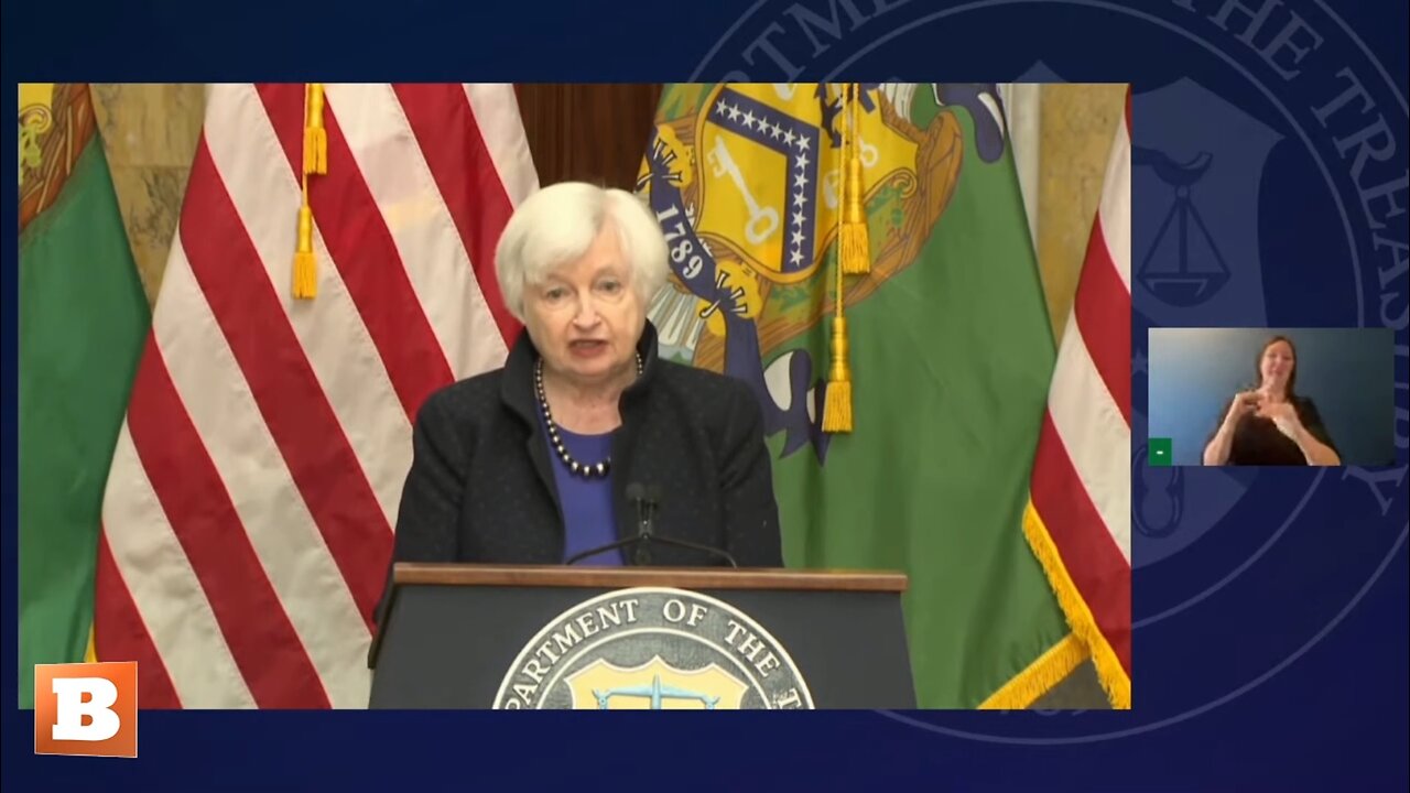 LIVE: Treasury Sec. Janet Yellen speaking with reporters...