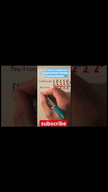 Binary to decimal conversion