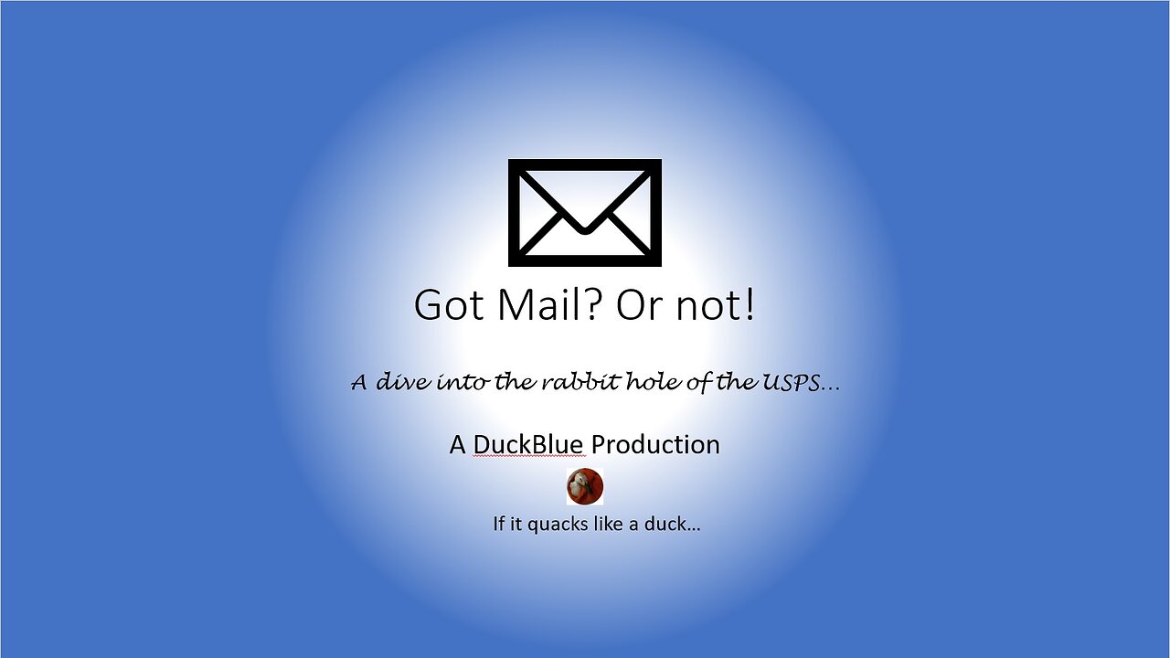 You've got mail! USPS connections & politics, scary connections.