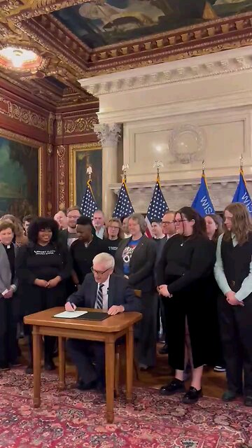 WI Democrat vetoes Bill that would prevent biological men from competing against women.