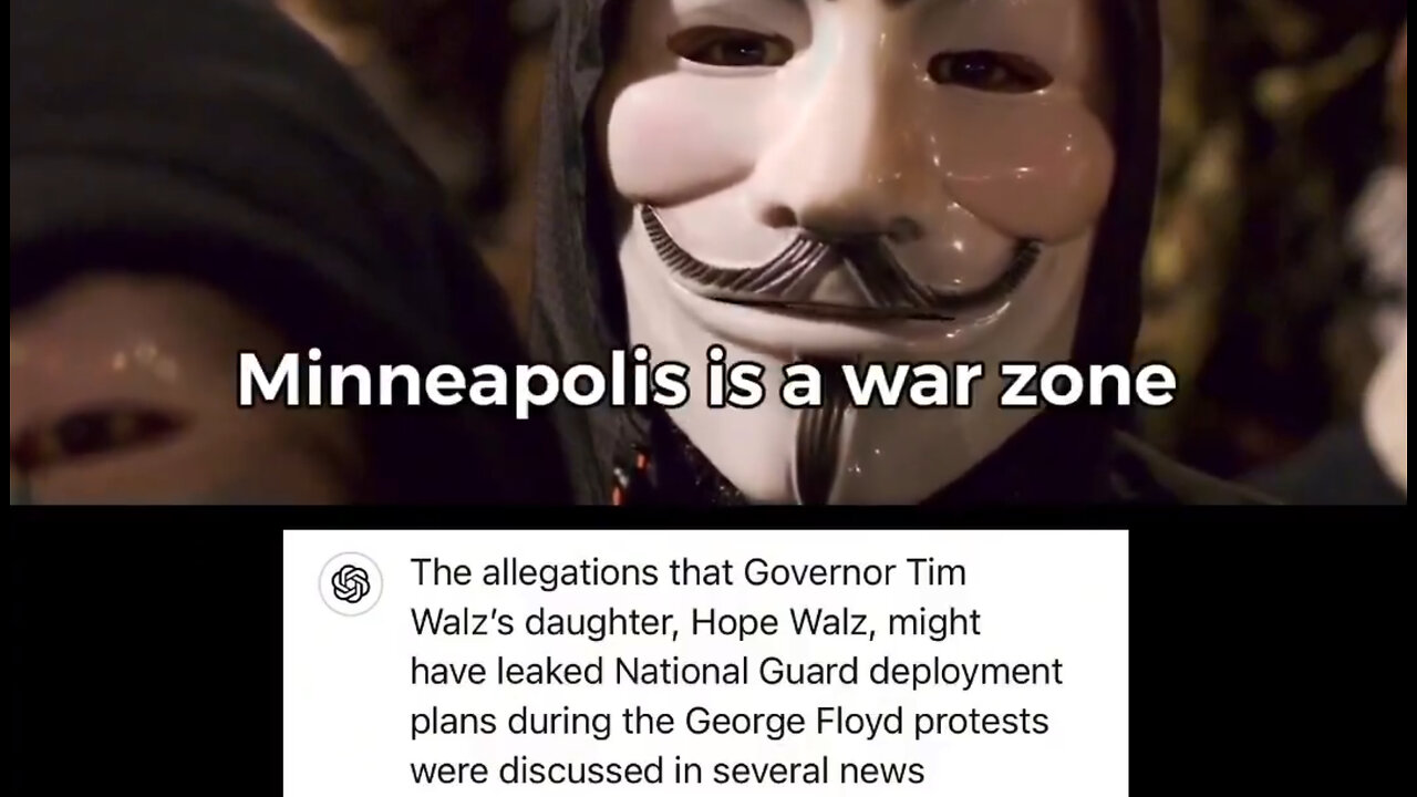 Anonymous shows world Tim_Walz is Communist