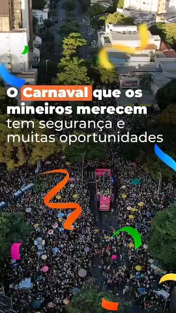 Governo de Minas Gerais vai investir no Carnaval de Belo Horizonte