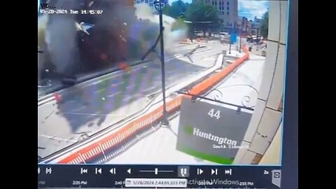 CCTV Captures Massive Explosion At Chase Building In Ohio, 2 Missing And Multiple People Injured