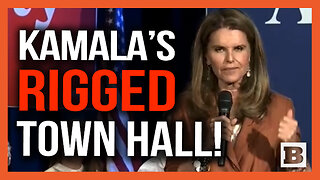 Kamala's Rigged Town Hall! Host Maria Shriver Admits Questions Are "Predetermined"