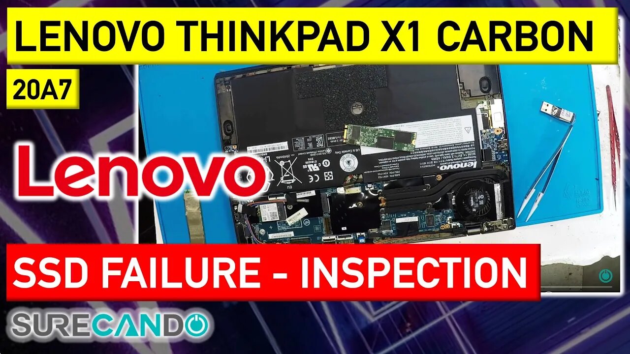 Rescuing Data from Failed Lenovo X1 Carbon SSD