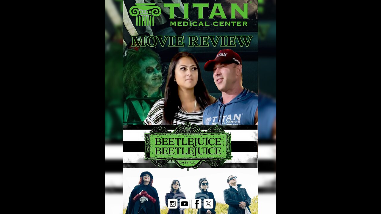 #TitanMedical #Movie #Review: #Beetlejuice Beetlejuice!