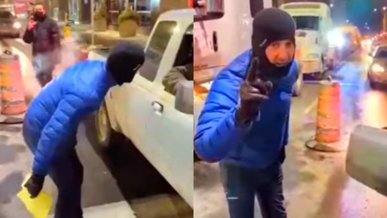 Man Caught On Camera Freaking Out At Truck Protesters In Ottawa