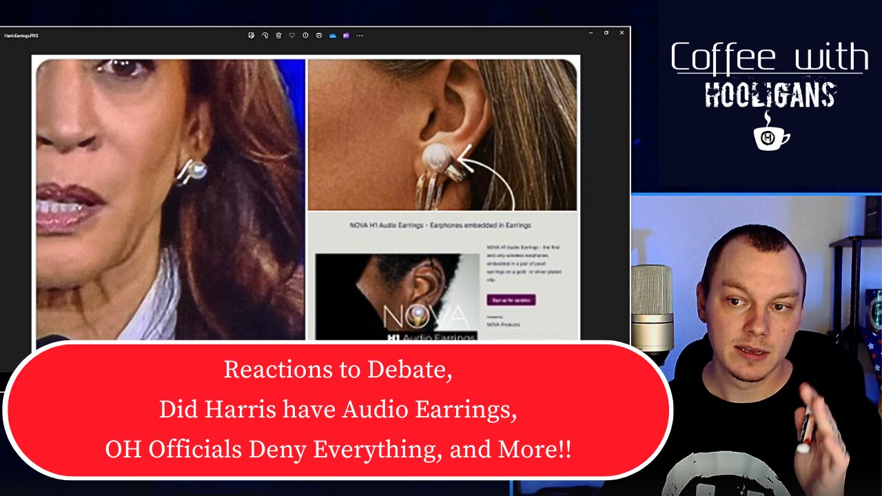 Reactions to Debate, Did Harris have Audio Earrings, OH Officials Deny Everything, and More!!