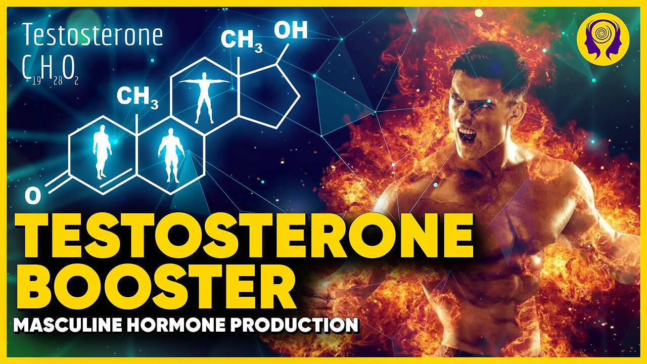 ★TESTOSTERONE BOOSTER★ Masculine Hormone Production! - SUBLIMINAL Visualization (For Men) 🎧