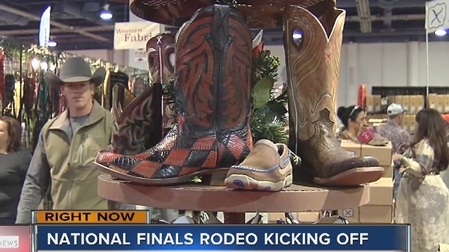 National Finals Rodeo kicks off in Las Vegas