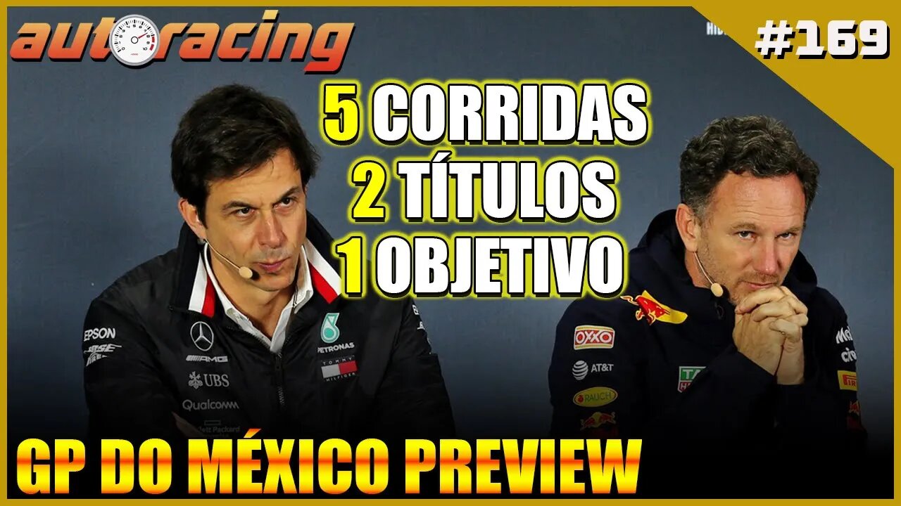 F1 GP DO MÉXICO HERMANOS RODRIGUEZ PREVIEW | Autoracing Podcast 169 | Loucos por Automobilismo |F