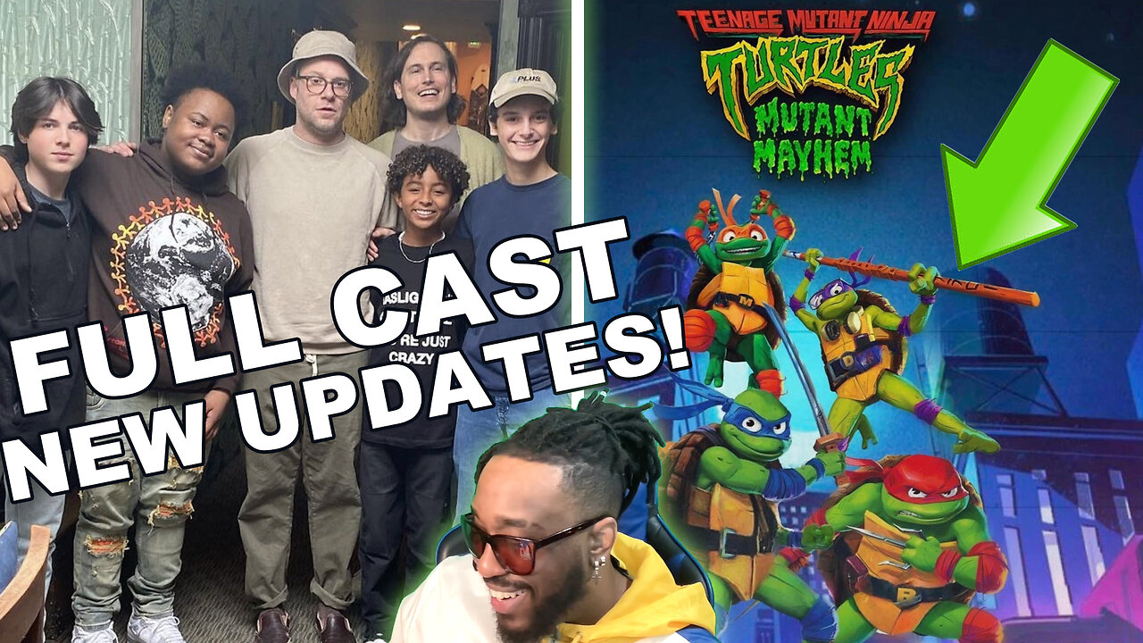 TMNT Mutant Mayhem Full Cast Revealed and New Leaks! Jackie Chan And more!