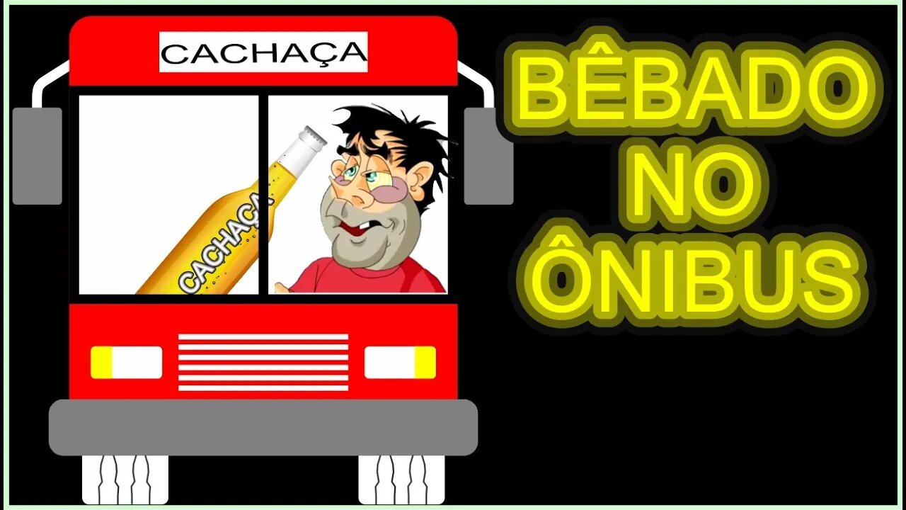 Bêbado no ônibus