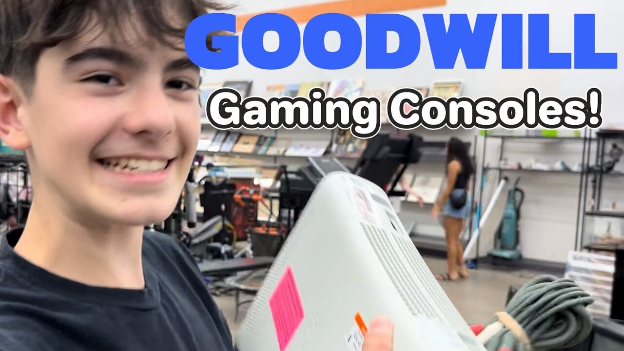 Goodwill Gaming Consoles