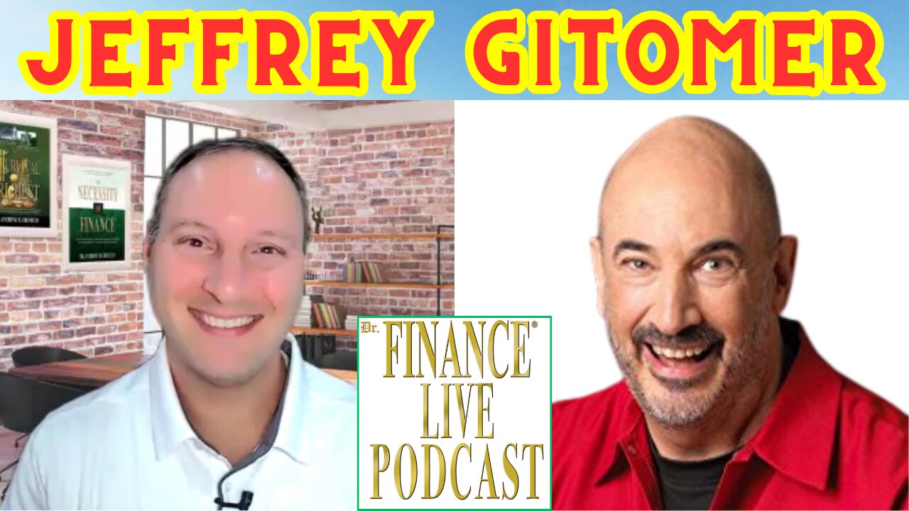 Dr. Finance Live Podcast Episode 75 - Jeffrey Gitomer Interview - King of Sales - Writer - Speaker