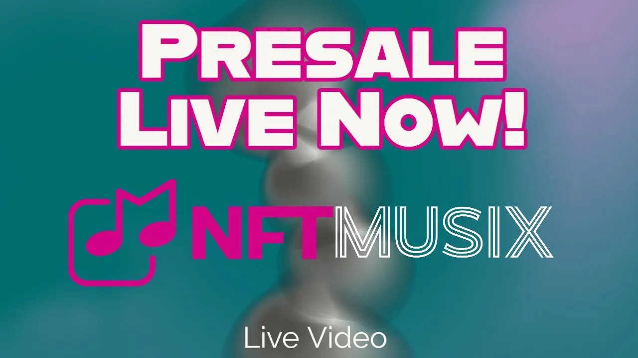 NFT Musix - Presale Live - D.Y.O.R